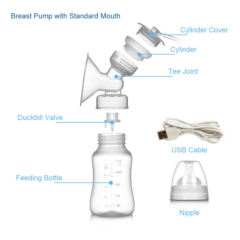 Non Rechargeable Double Breast Pump