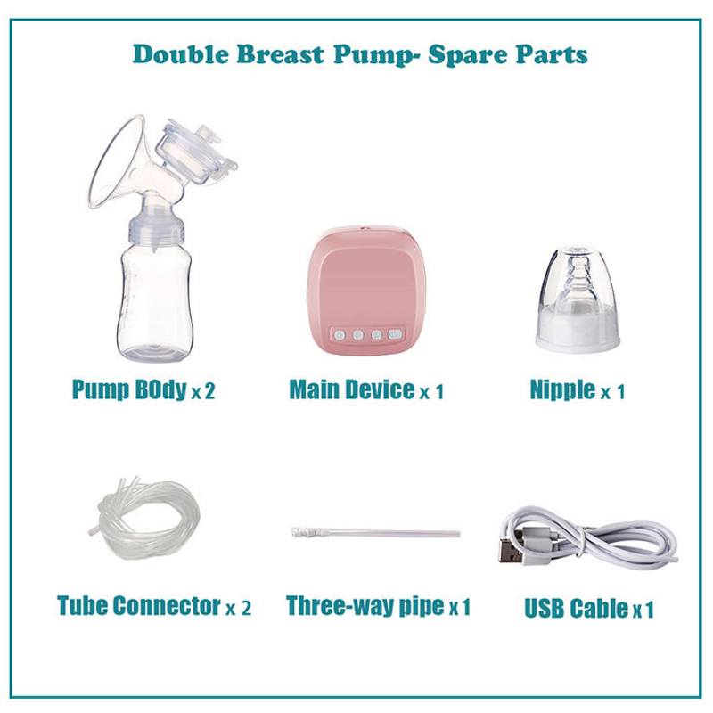 Non Rechargeable Double Breast Pump